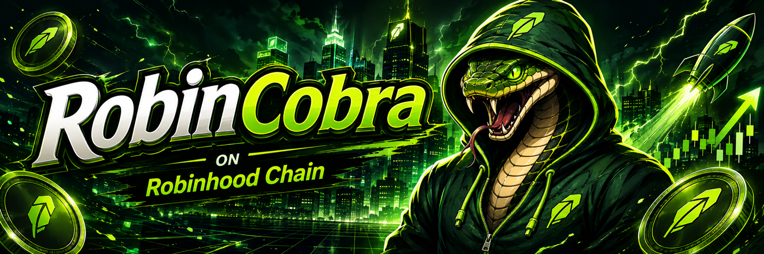 RobinCobra on Robinhood Chain banner